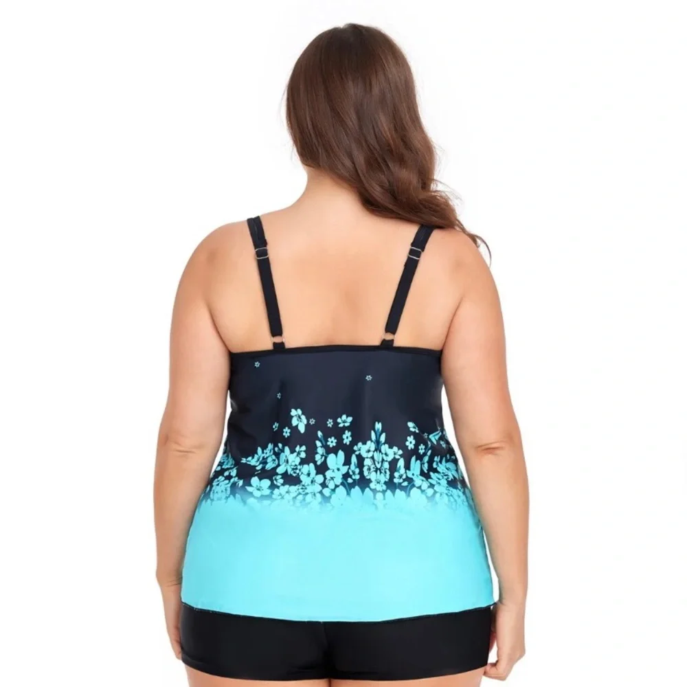 Women’s Long Torso Tankini Swimsuit! - Picture 4 of 10